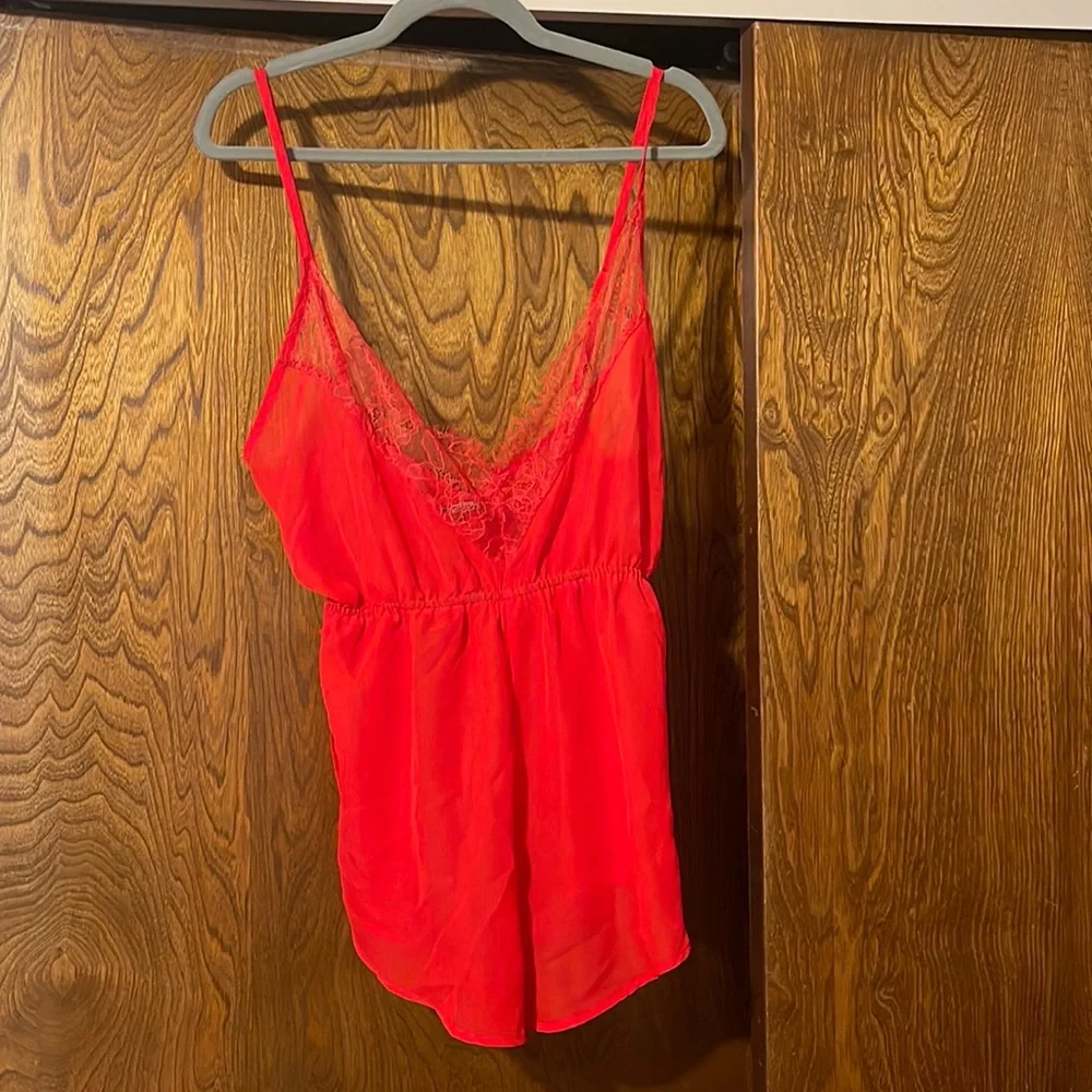 Nasty Gal adjustable strap teddy,34 ins bust - Picture 1 of 2